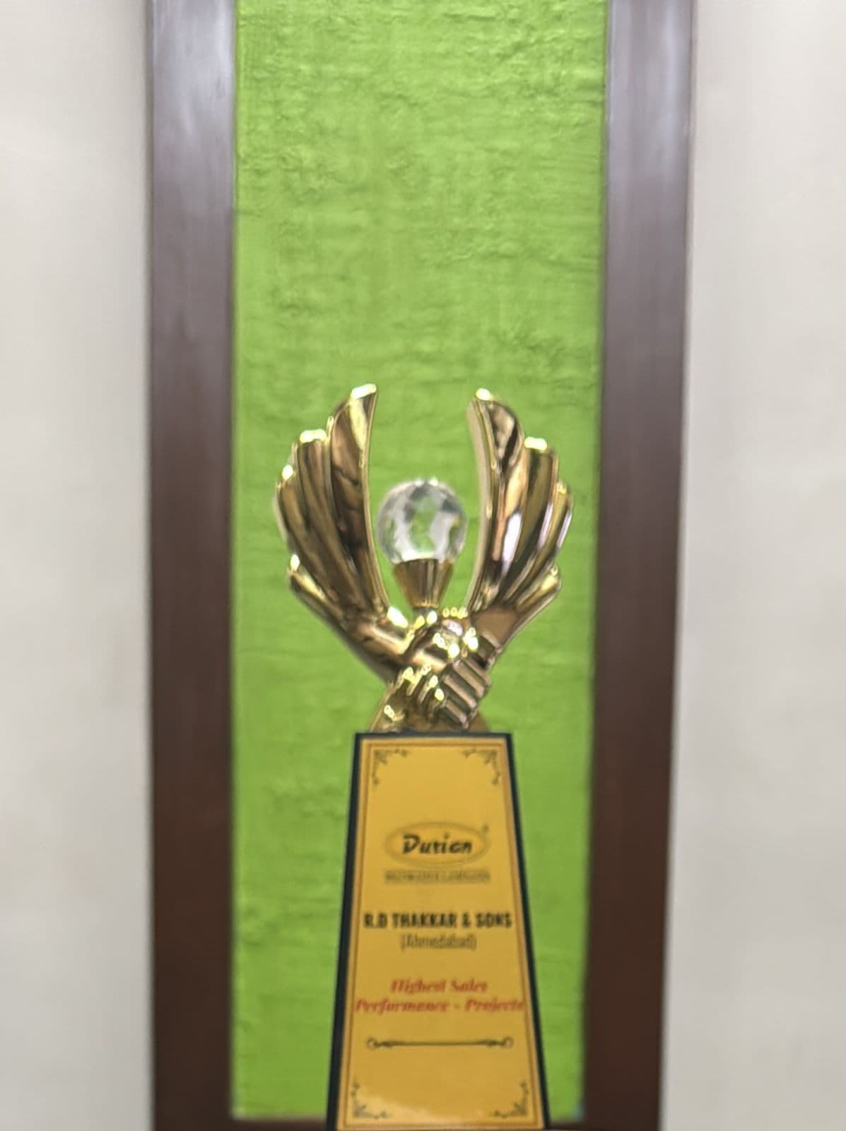 Durian Laminates · Highest Sales Performance — Projects